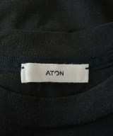 ATON（エイトン）ワンピース 黒 サイズ:02(M位) レディース/2200624271055