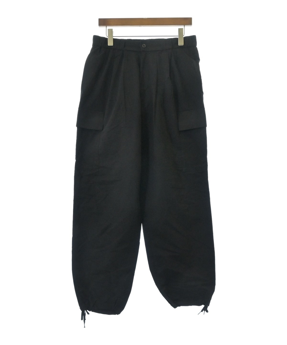 ATON（エイトン）カーゴパンツ 黒 サイズ:06(XXXL位) メンズ