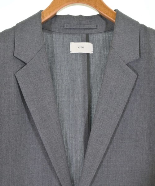 ATON（エイトン）テーラードジャケット グレー サイズ:06(XXL位) メンズ/2200636280366