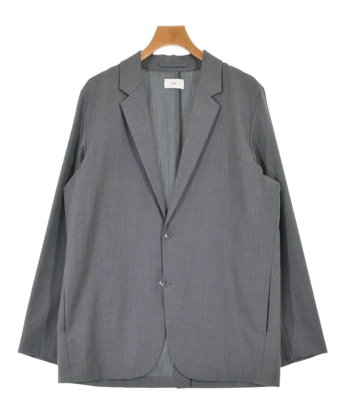 ATON グレー ジャンパー ATON グレー ジャンパー ATON（エイトン）パーカー グレー サイズ:6(L