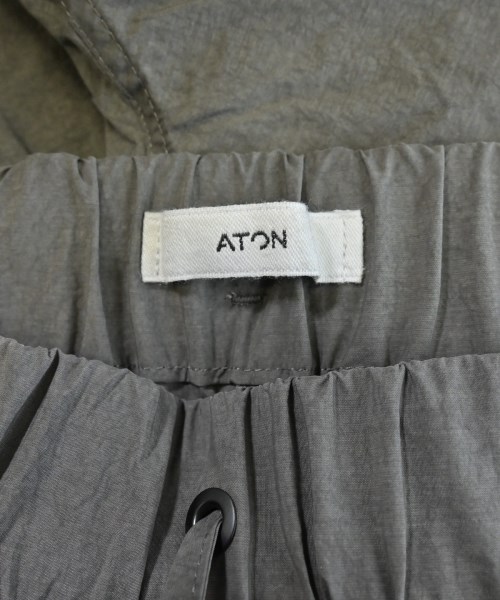 ATON（エイトン）ショートパンツ グレー サイズ:06(XXXL位) メンズ/2200636280656