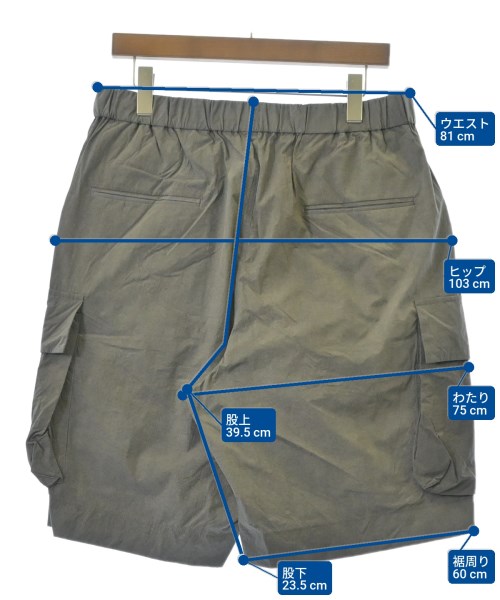 ATON（エイトン）ショートパンツ グレー サイズ:06(XXXL位) メンズ/2200636280656