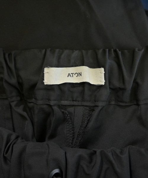 ATON（エイトン）ショートパンツ 黒 サイズ:06(XXXL位) メンズ/2200636280687