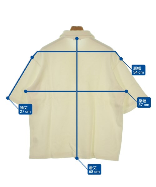 ATON（エイトン）ポロシャツ 白 サイズ:06(XXL位) メンズ/2200636280731