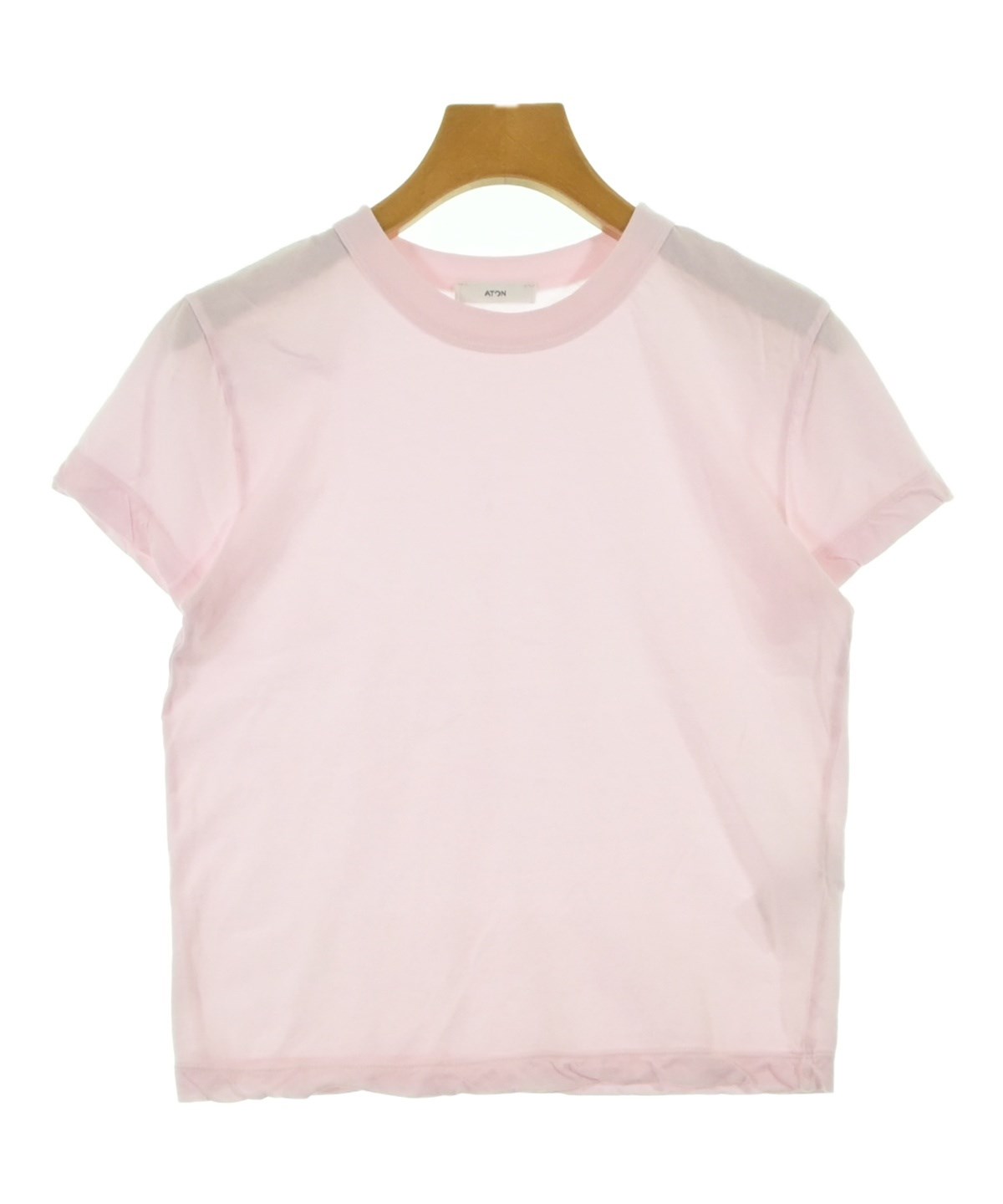 ATON ベビーピンク　Tシャツ ATON（エイトン）Tシャツ・カットソー ピンク サイズ:2(M位
