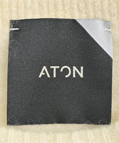 ATON（エイトン）ニット・セーター 白 サイズ:06(XXXL位) レディース/2200639158136