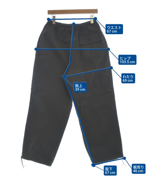 ATON（エイトン）カーゴパンツ 茶 サイズ:4(XL位) メンズ/2200622567013