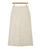 ATON（エイトン）ロング・マキシ丈スカート ベージュ サイズ:3(L位) レディース/2200639983059