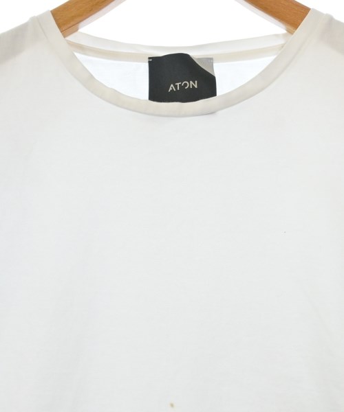 ATON（エイトン）Tシャツ・カットソー 白 サイズ:02(M位) レディース/2200640746216