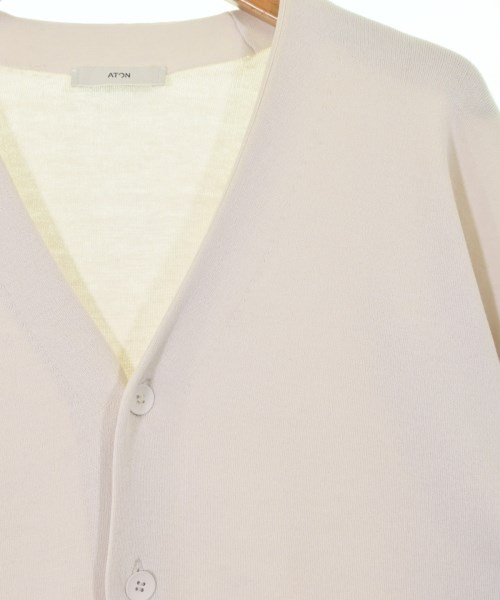 ATON（エイトン）カーディガン ベージュ サイズ:2(M位) レディース/2200627000195
