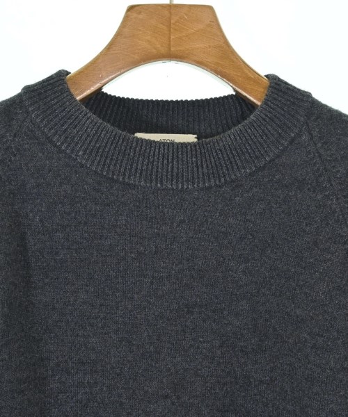 ATON（エイトン）ニット・セーター グレー サイズ:02(M位) レディース/2200630290033