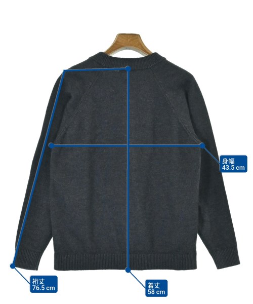 ATON（エイトン）ニット・セーター グレー サイズ:02(M位) レディース/2200630290033