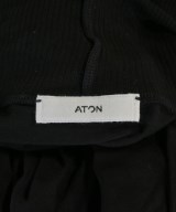ATON（エイトン）Tシャツ・カットソー 黒 サイズ:02(M位) レディース/2200632274031