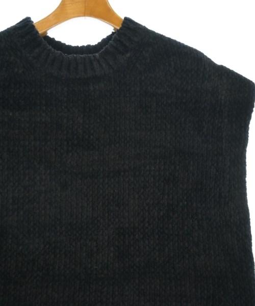 ATON（エイトン）ベスト 黒 サイズ:1(S位) レディース/2200610964466