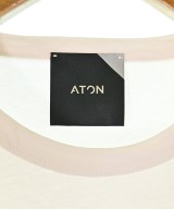 ATON（エイトン）Tシャツ・カットソー ピンク サイズ:02(M位) レディース/2200632347155