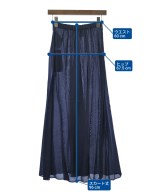 ATON（エイトン）ロング・マキシ丈スカート 紫 サイズ:02(M位) レディース/2200644571869