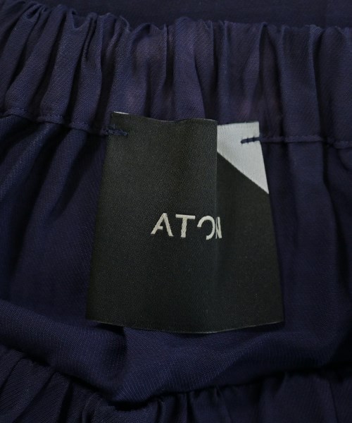 ATON（エイトン）ロング・マキシ丈スカート 紫 サイズ:02(M位) レディース/2200644571876