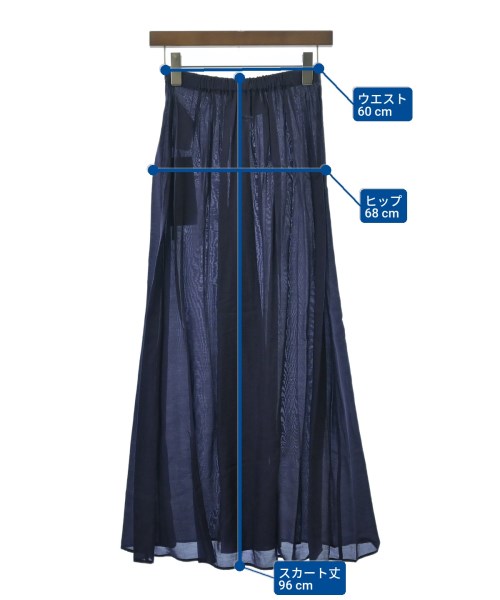 ATON（エイトン）ロング・マキシ丈スカート 紫 サイズ:02(M位) レディース/2200644571876