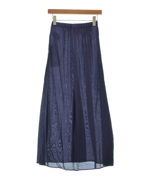 ATON（エイトン）ロング・マキシ丈スカート 紺 サイズ:2(M位) レディース/2200644615334