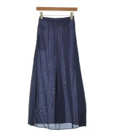 ATON（エイトン）ロング・マキシ丈スカート 紺 サイズ:2(M位) レディース/2200644615334