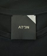 ATON（エイトン）Tシャツ・カットソー 黒 サイズ:02(M位) レディース/2200644657075