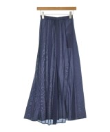 ATON（エイトン）ロング・マキシ丈スカート 紺 サイズ:02(M位) レディース/2200644737951