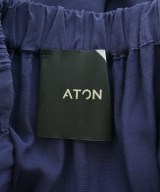 ATON（エイトン）ロング・マキシ丈スカート 紺 サイズ:02(M位) レディース/2200644737951
