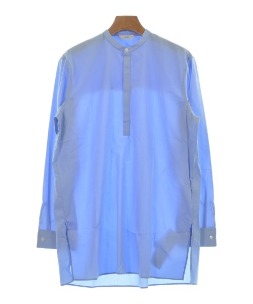 ATON(エイトン)ブラウス 青 サイズ:2(M位)/2200644741354