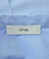 ATON（エイトン）ブラウス 青 サイズ:2(M位) レディース/2200644741354