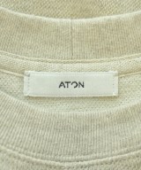 ATON（エイトン）Tシャツ・カットソー ベージュ サイズ:2(M位) レディース/2200644745116