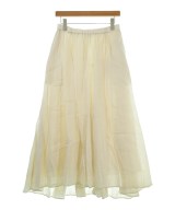 ATON（エイトン）ロング・マキシ丈スカート 白 サイズ:2(M位) レディース/2200644746786