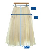 ATON（エイトン）ロング・マキシ丈スカート 白 サイズ:2(M位) レディース/2200644746786