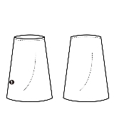 ATON（エイトン）ロング・マキシ丈スカート 白 サイズ:2(M位) レディース/2200644746847