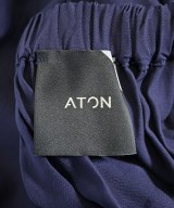 ATON（エイトン）ロング・マキシ丈スカート 紺 サイズ:02(M位) レディース/2200644776011