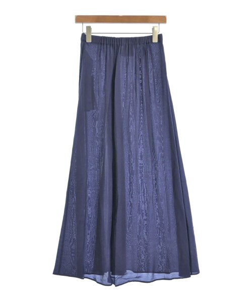 ATON（エイトン）ロング・マキシ丈スカート 紺 サイズ:02(M位) レディース/2200644776035
