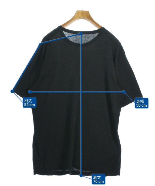 ATON（エイトン）Tシャツ・カットソー 黒 サイズ:6(XXL位) メンズ/2200566014109