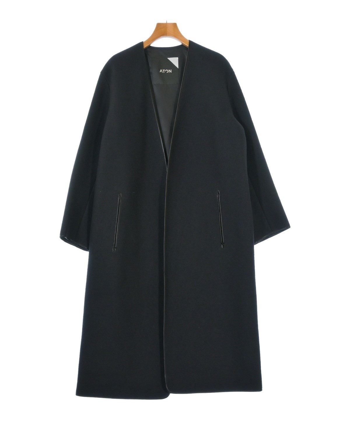 ATON（エイトン）その他 黒 サイズ:2(M位) レディース/2200621574012
