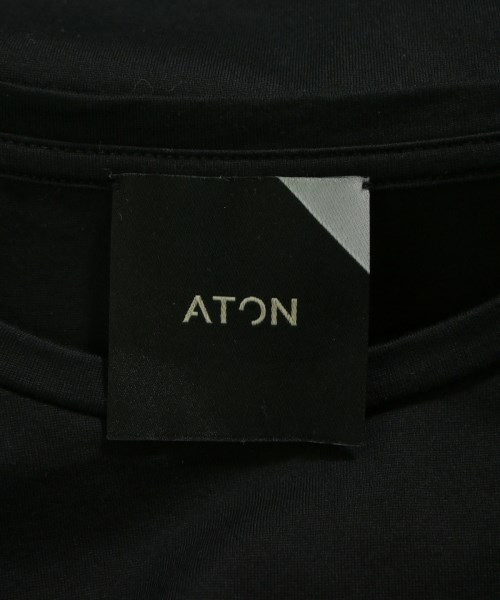 ATON（エイトン）ワンピース 黒 サイズ:2(M位) レディース/2200611320056