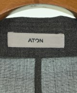 ATON（エイトン）カジュアルシャツ グレー サイズ:02(M位) メンズ/2200619155070