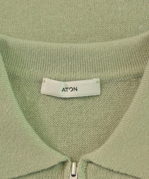 ATON（エイトン）ニット・セーター 緑 サイズ:02(M位) メンズ/2200619155087