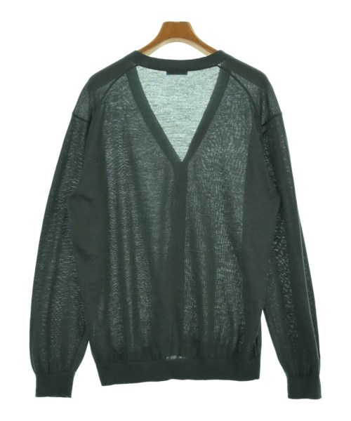 ATON（エイトン）カーディガン 緑 サイズ:04(XL位) メンズ/2200619155100