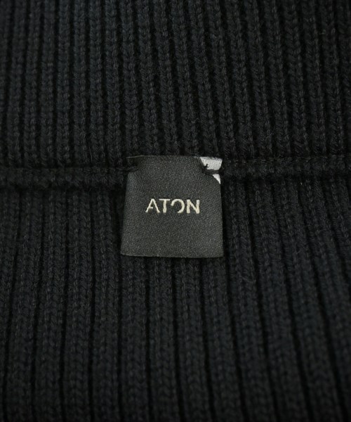 ATON（エイトン）ロング・マキシ丈スカート 黒 サイズ:2(M位) レディース/2200619232245