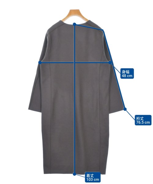 ATON（エイトン）ワンピース カーキ サイズ:2(M位) レディース/2200620540025