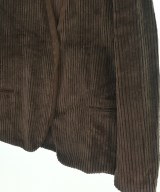 ATON（エイトン）ノーカラージャケット 茶 サイズ:2(M位) レディース/2200612053021