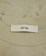 ATON（エイトン）Tシャツ・カットソー ベージュ サイズ:02(M位) レディース/2200615953021