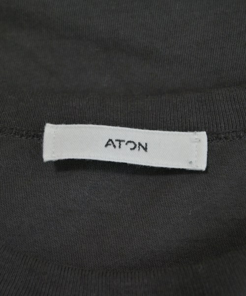 ATON（エイトン）Tシャツ・カットソー グレー サイズ:06(XL位) メンズ/2200540941339