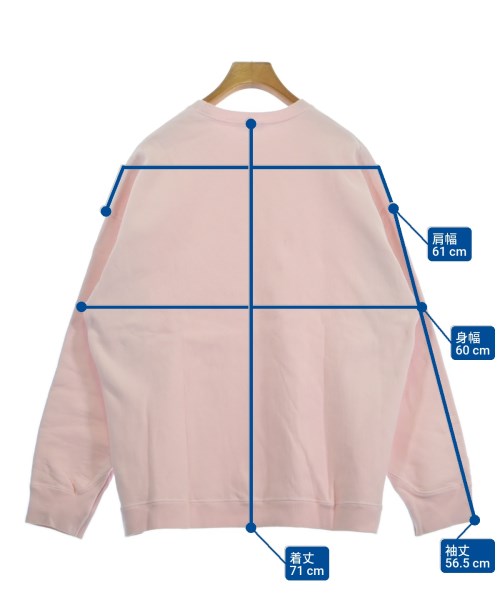 ATON（エイトン）スウェット ピンク サイズ:4(XL位) メンズ/2200625923069