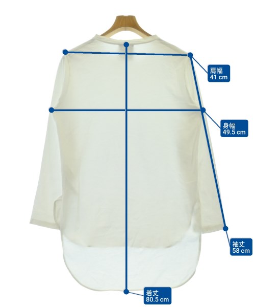 ATON（エイトン）Tシャツ・カットソー 白 サイズ:2(M位) メンズ/2200627164033