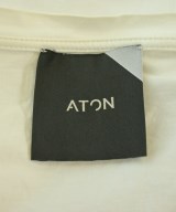ATON（エイトン）Tシャツ・カットソー 白 サイズ:2(M位) メンズ/2200627164033