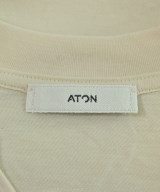 ATON（エイトン）Tシャツ・カットソー 白 サイズ:02(M位) レディース/2200628613080